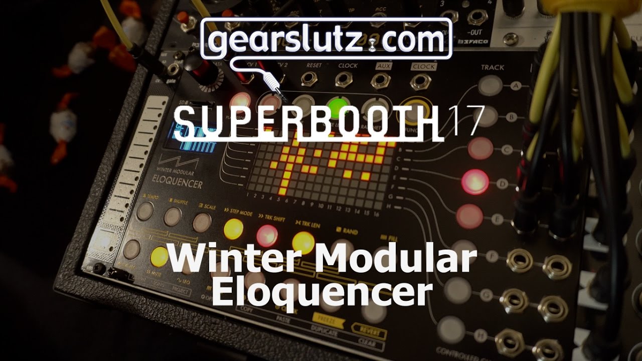 Winter Modular Eloquencer - Gearslutz @ Superbooth 2017