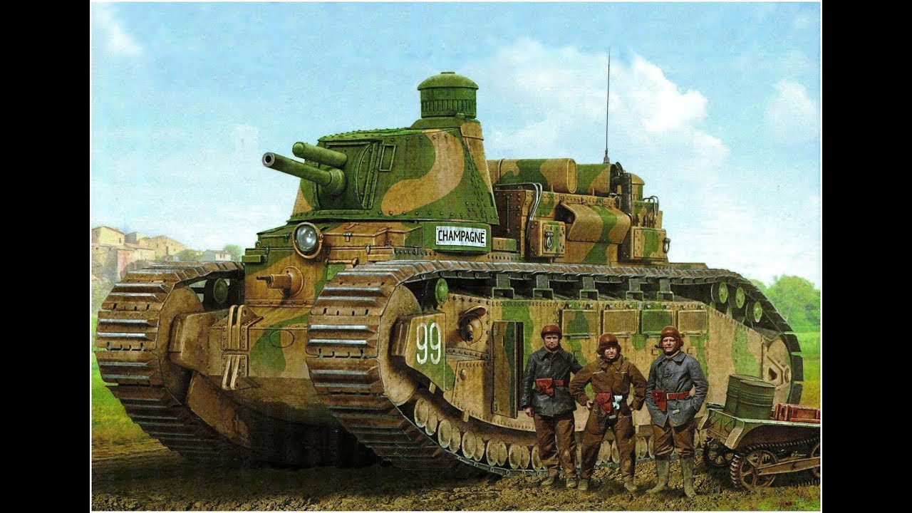 Char 2C — крупнейший в мире действующий танк