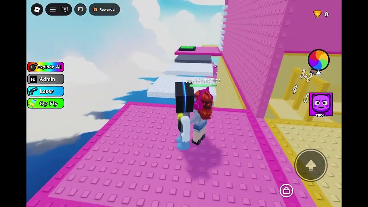 I played math tower (I quit)
