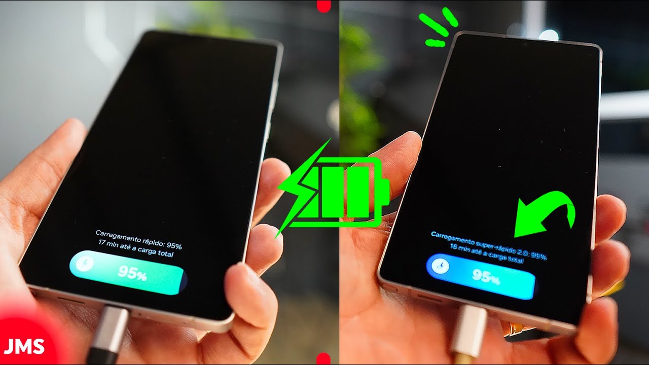 Testei ESSA DICA e Meu Celular Carregou 3X Mais Rápido! Carregamento Turbo!!