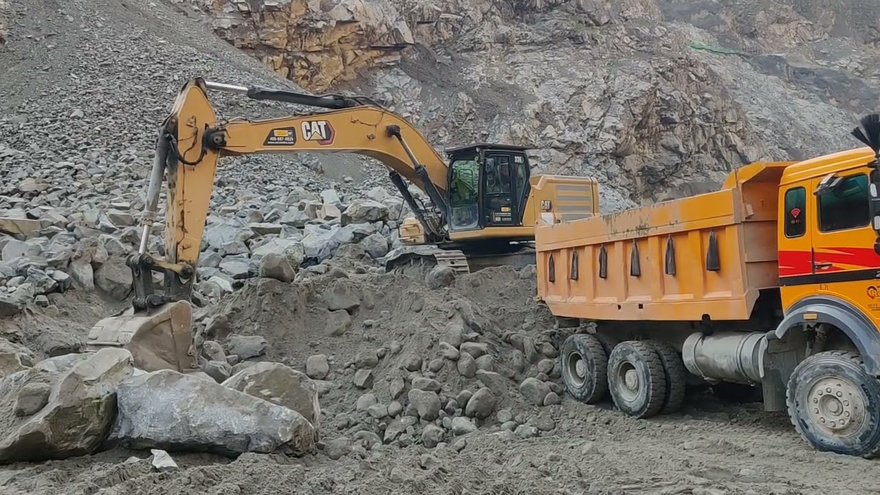 #CAT 336 Excavator | Ultimate Earth Moving Beast!#Incredible # Digging & Loading Skills! 