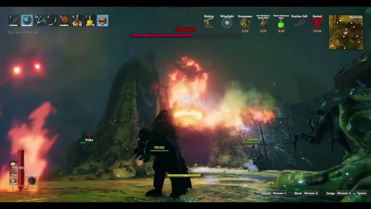 Valheim: Fighting the queen!