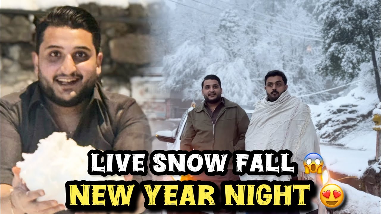Live Snow Fall Muree 😱|| Happy New Year Muree Ma 😍|| Dobara Wapis Gya 😳