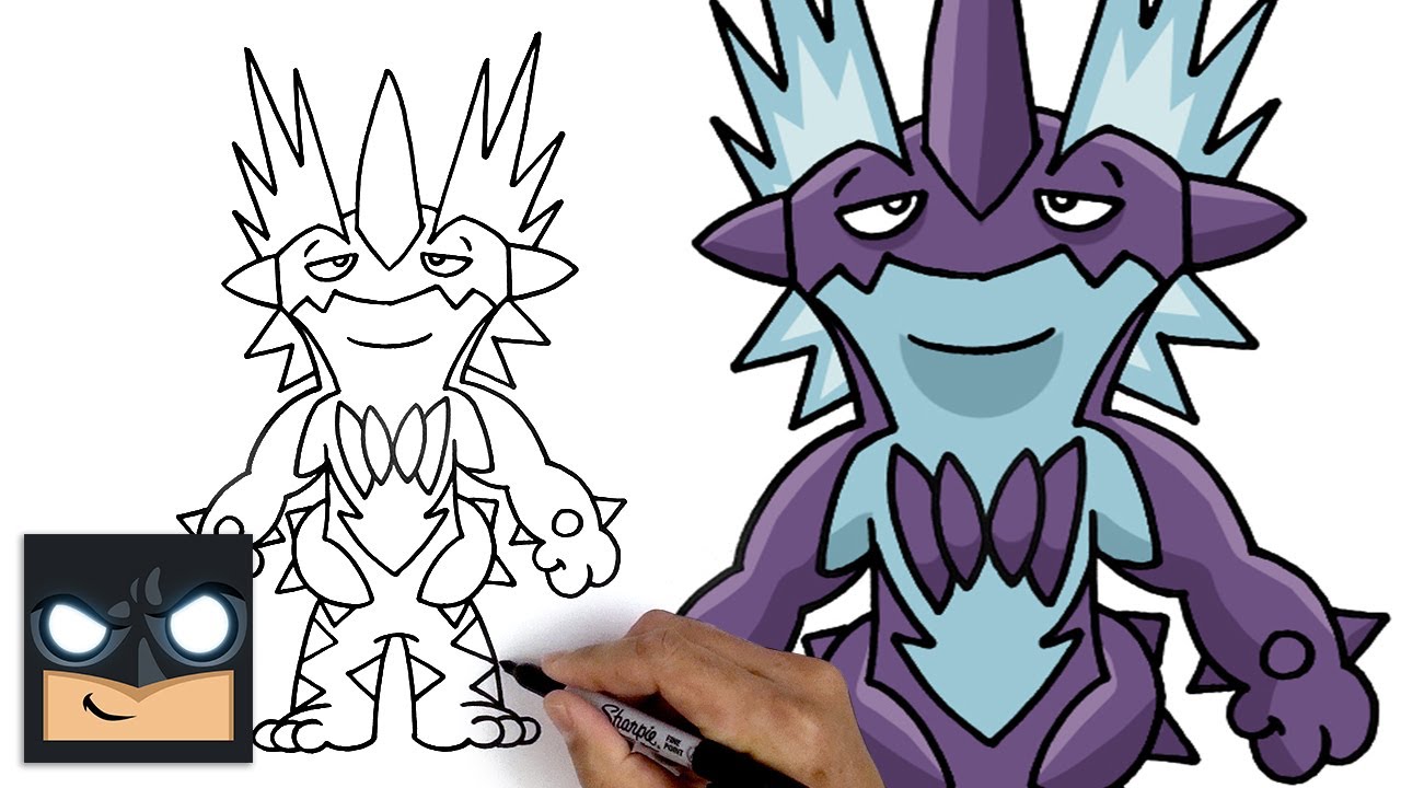 How To Draw Pokemon | Toxtricity