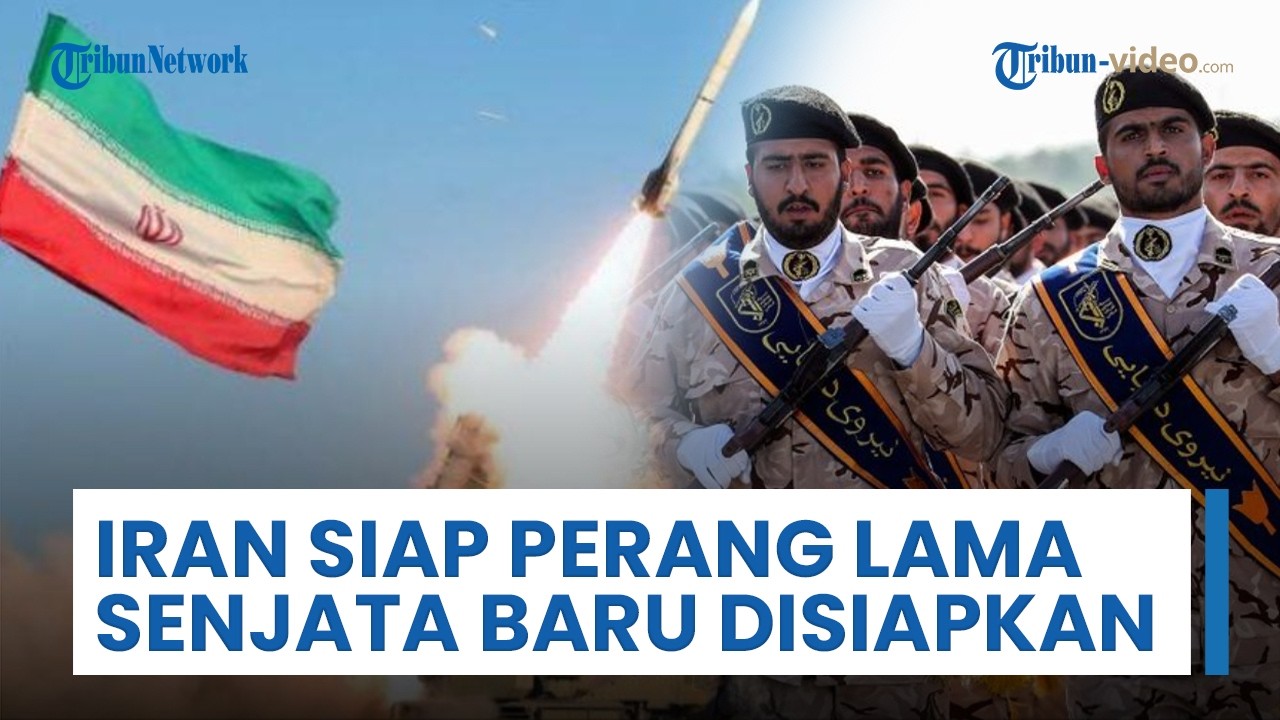 IRGC Nyatakan Iran Siap Berperang Lama dengan AS dan Israel, IRGC Sebut Rilis Senjata Baru