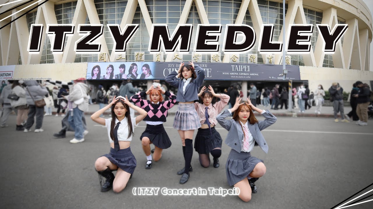 [KPOP IN PUBLIC | Concert Medley] ITZY - # Twenty,LOCO,Cheshire | Dance Cover By LALUNA From Taiwan