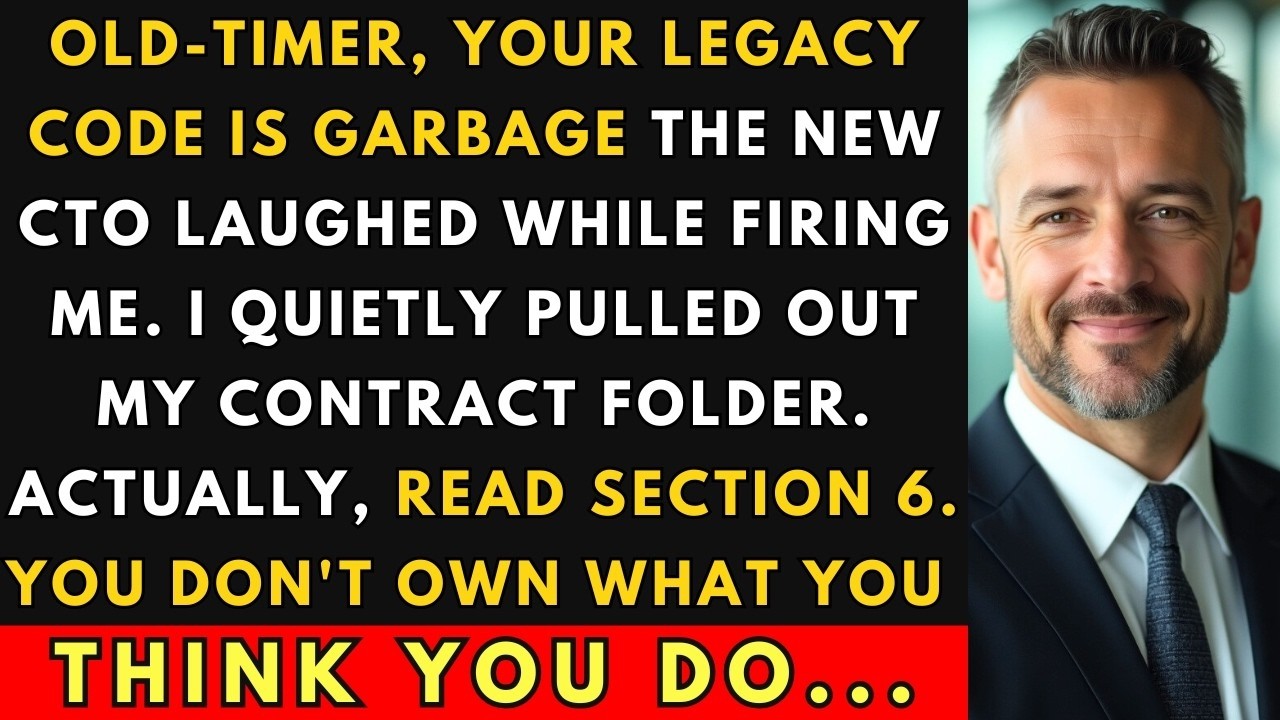 CTO Called Me Old-Timer And Fired Me – I Owned The License | $850K Revenge