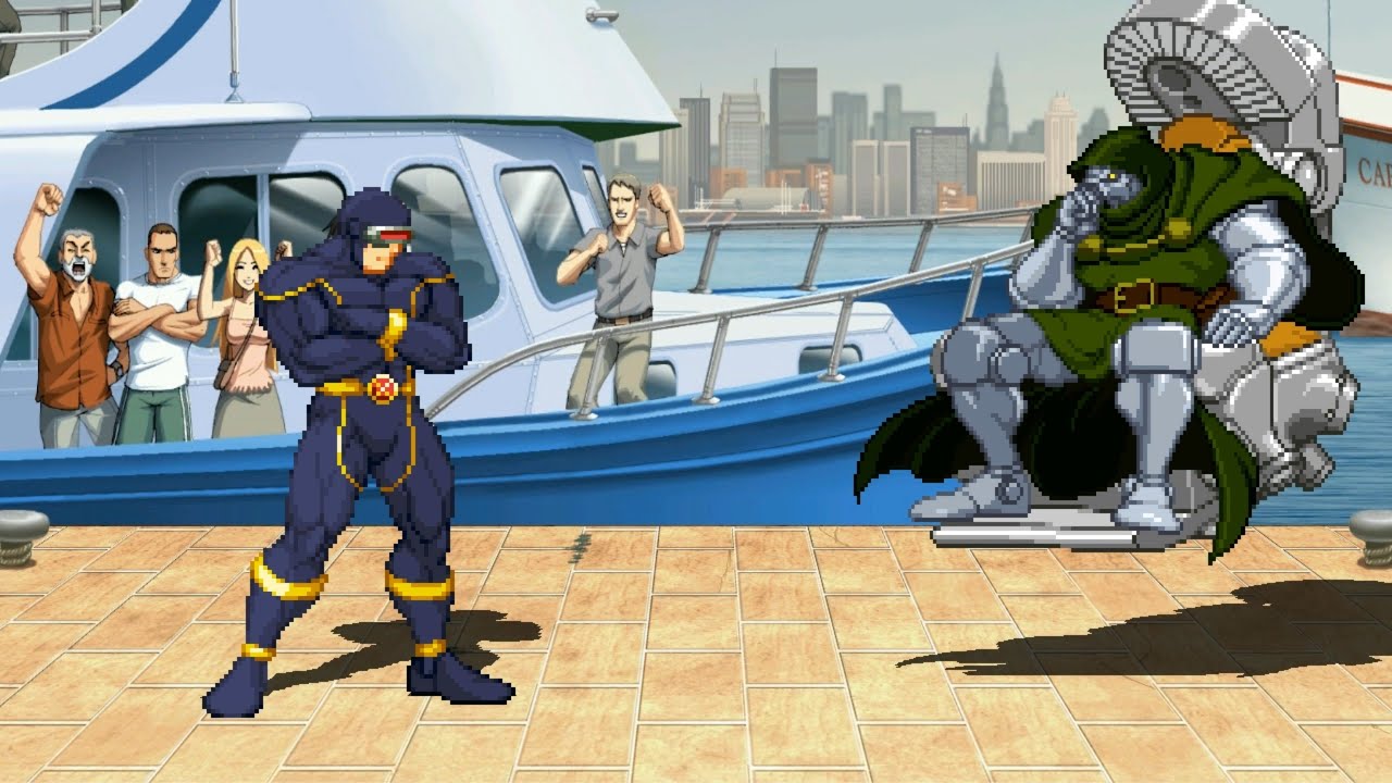 ASTONISHING CYCLOPS vs DR DOOM - Highest Level Incredible Epic Fight!