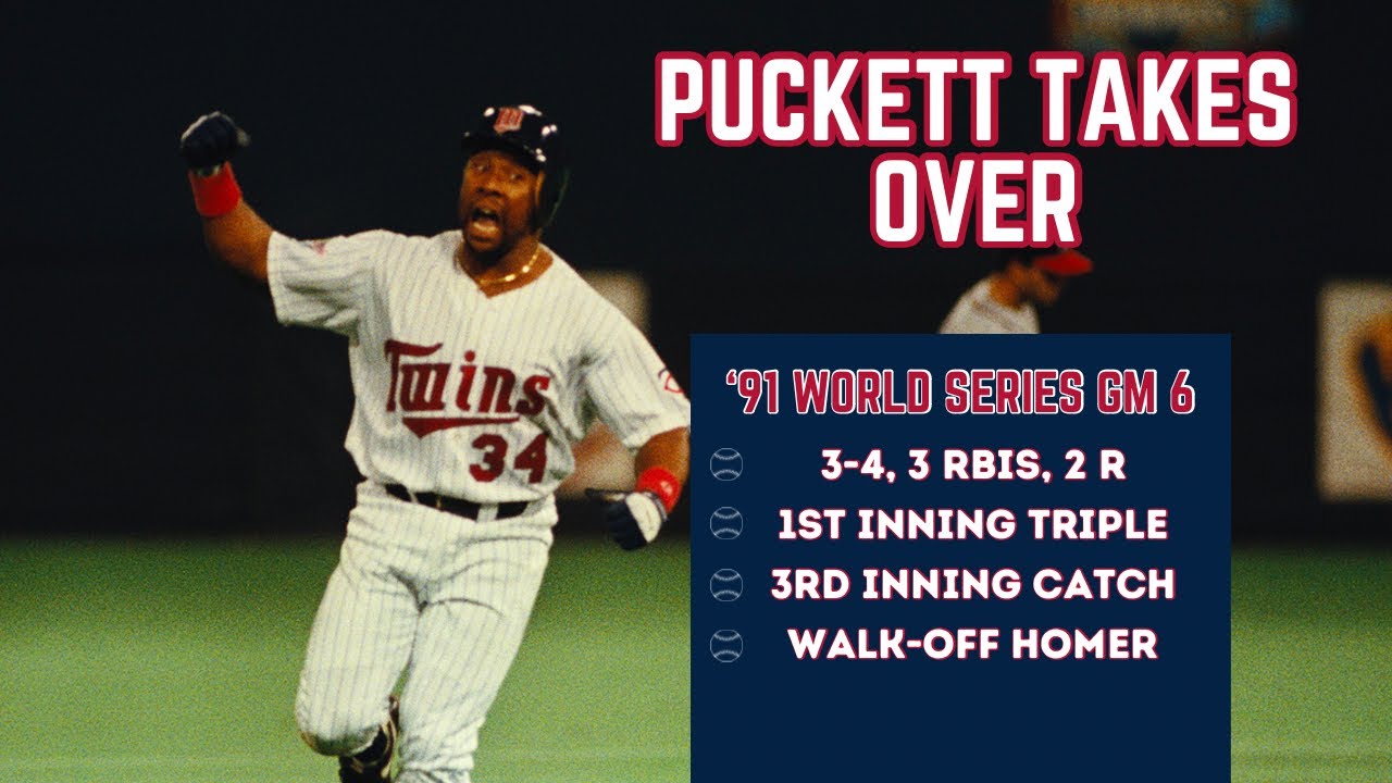 Kirby Beats Atlanta: 1991 World Series Game 6