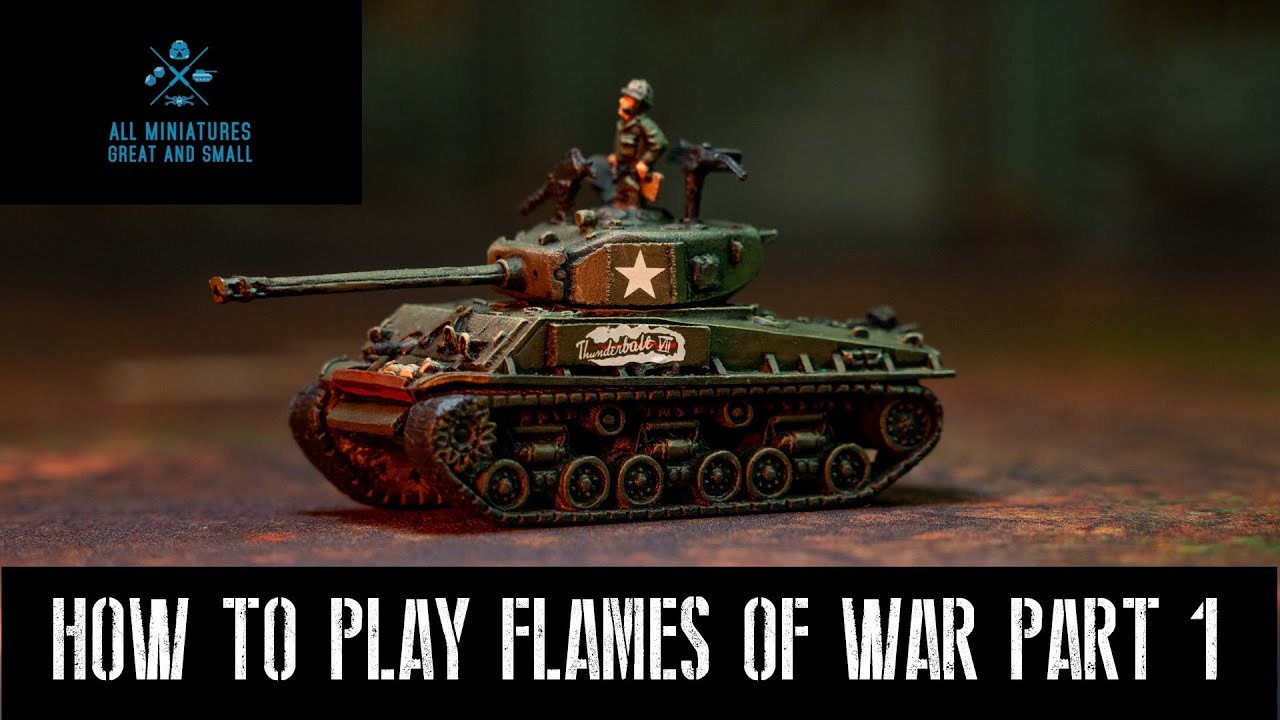 Flames of War — Как играть. Часть 1 — Начало работы