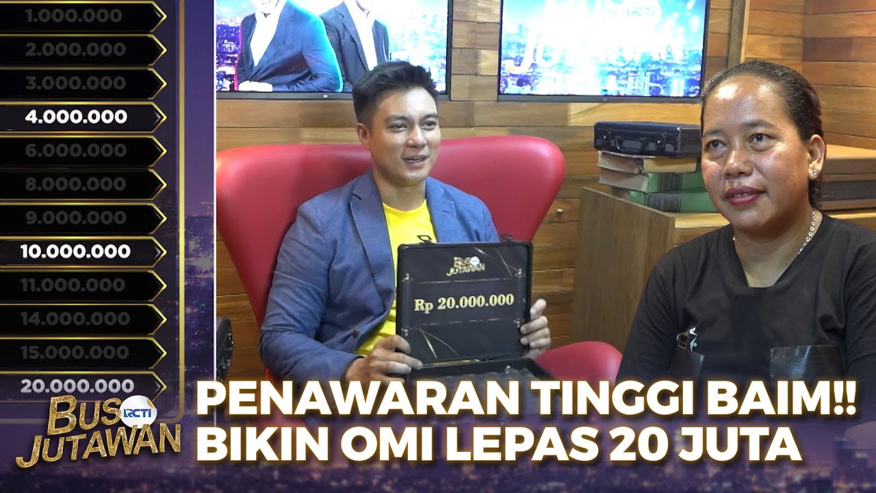PENAWARAN TINGGI BAIM!! Bikin Ibu Omi Lepas Dua Puluh Juta | BUS JUTAWAN | EPS 80 (4/4)