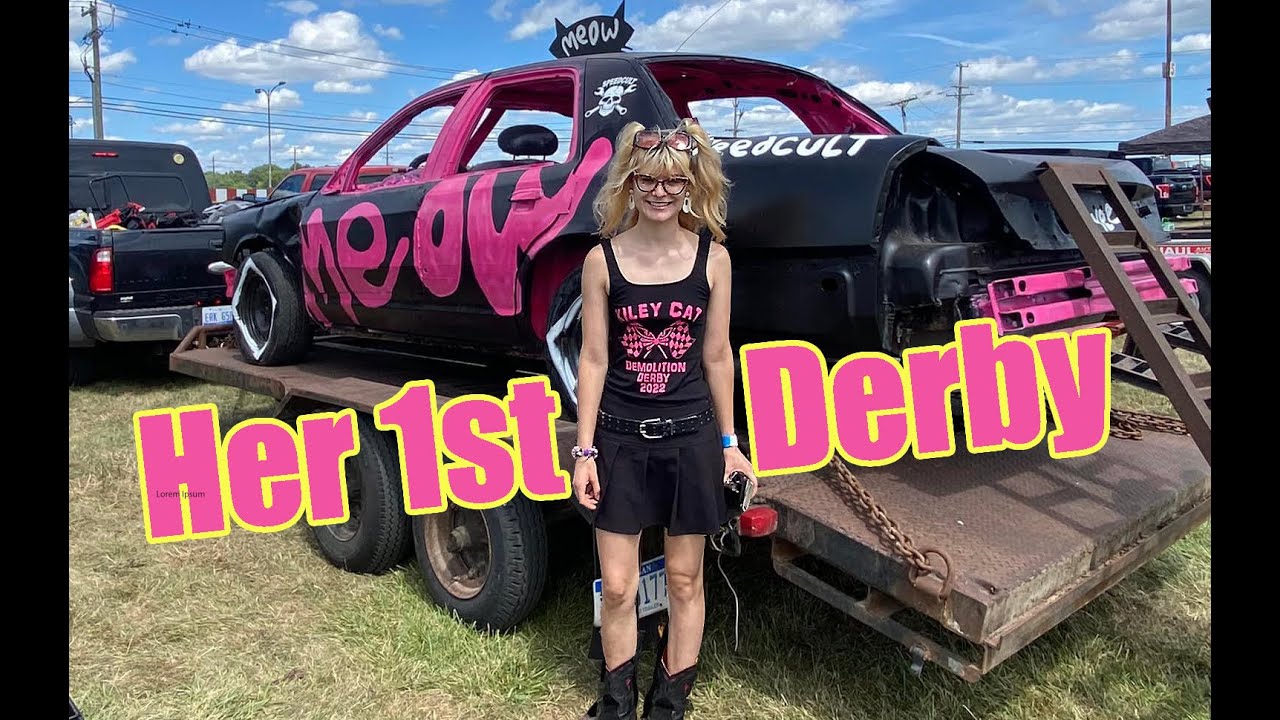 It was her dream to do a demolition derby. Monroe county derby 2022