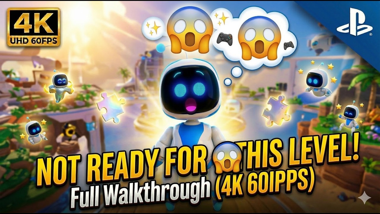 Astro Bot – I Was NOT Ready For This Level 😱 | PS5 Gameplay 4K 60FPS
