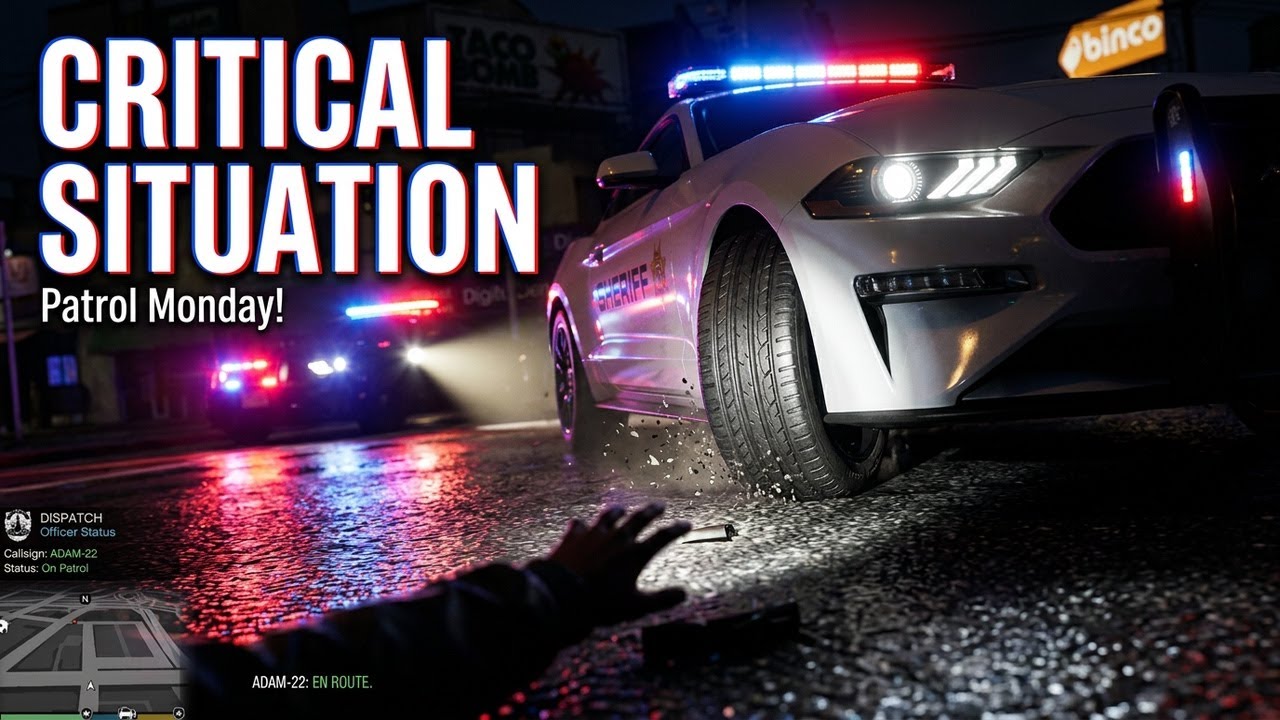 Los Santos Sheriff Patrol Monday ! 