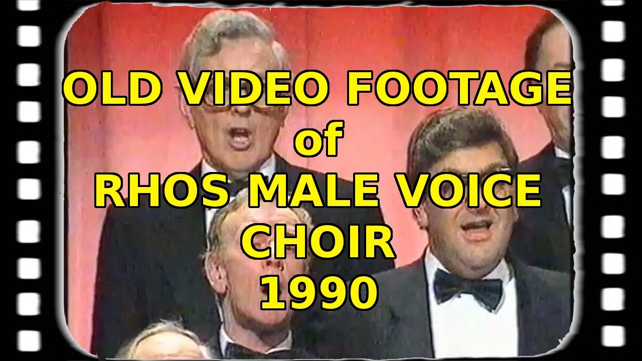Rhos Male Voice Choir    Battle of Choirs 1990