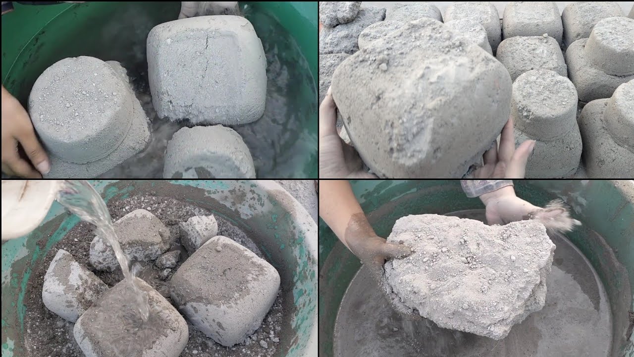 new masterpiece super dusty extra gritty soft cement crumble dry on floor+in water/ mazydar