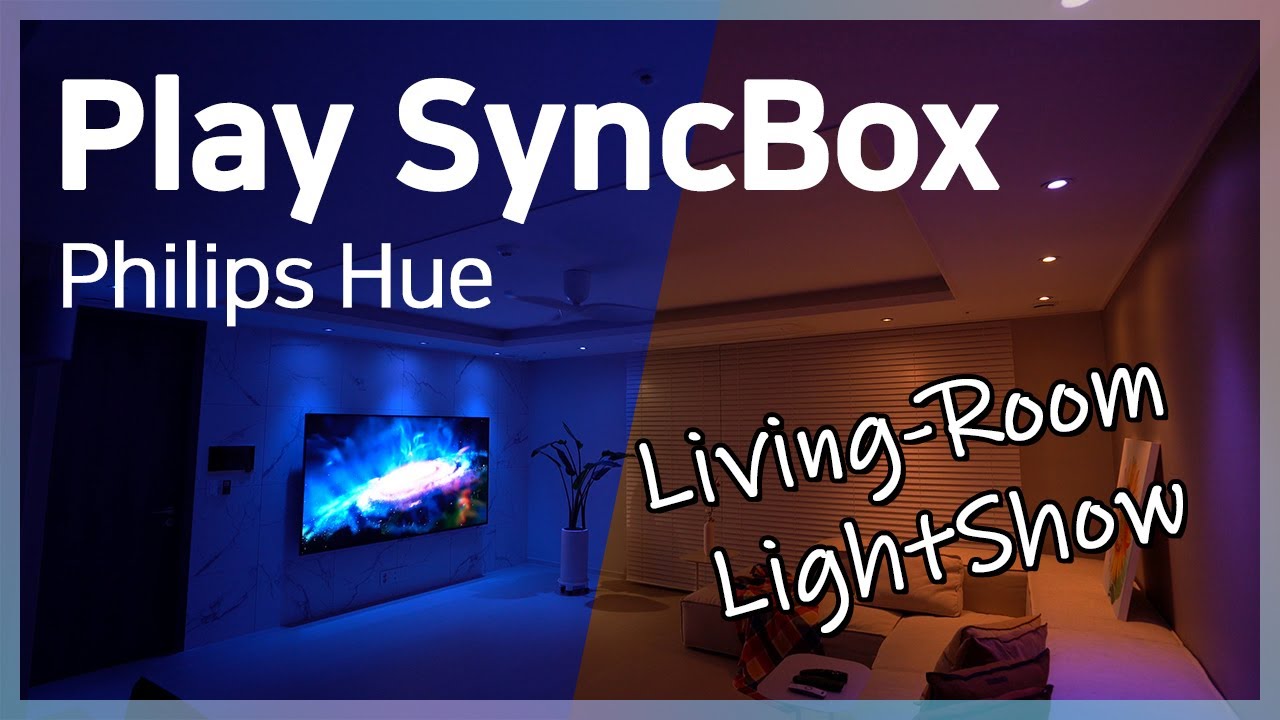 Living-Room Light Show with Philips Hue : Dolby Atmos Demo Video