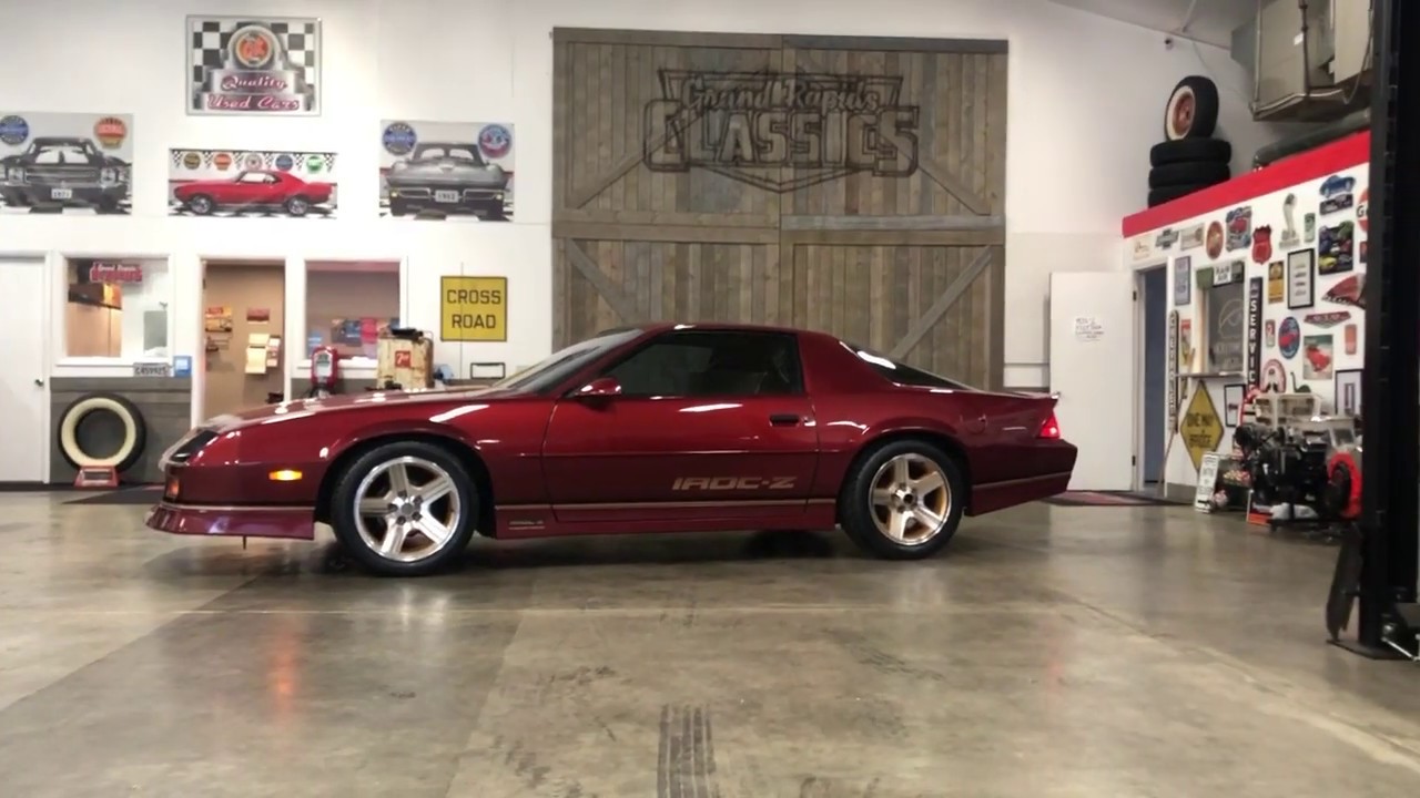 1988 Chevrolet Camaro IROC-Z Hardtop 1-Owner