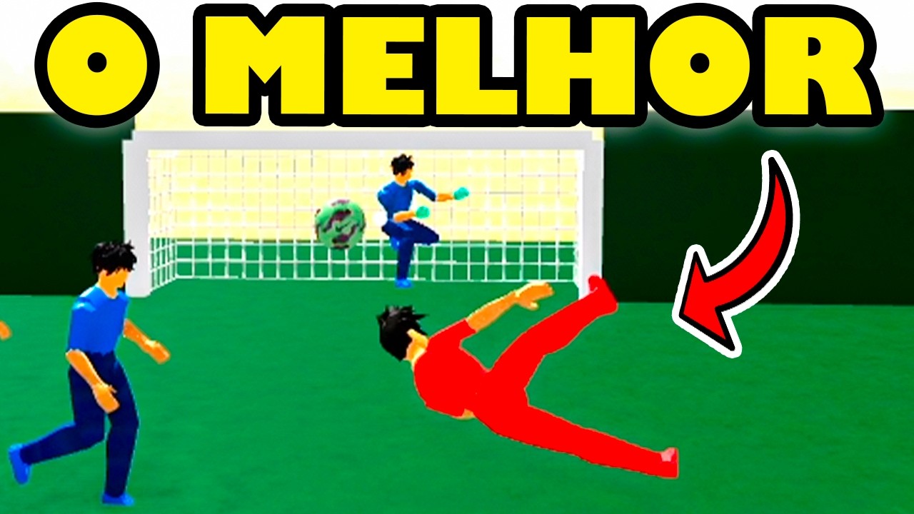 O melhor Jogador de FUTEBOL DE RUA REALISTA VOLTOU - ROBLOX