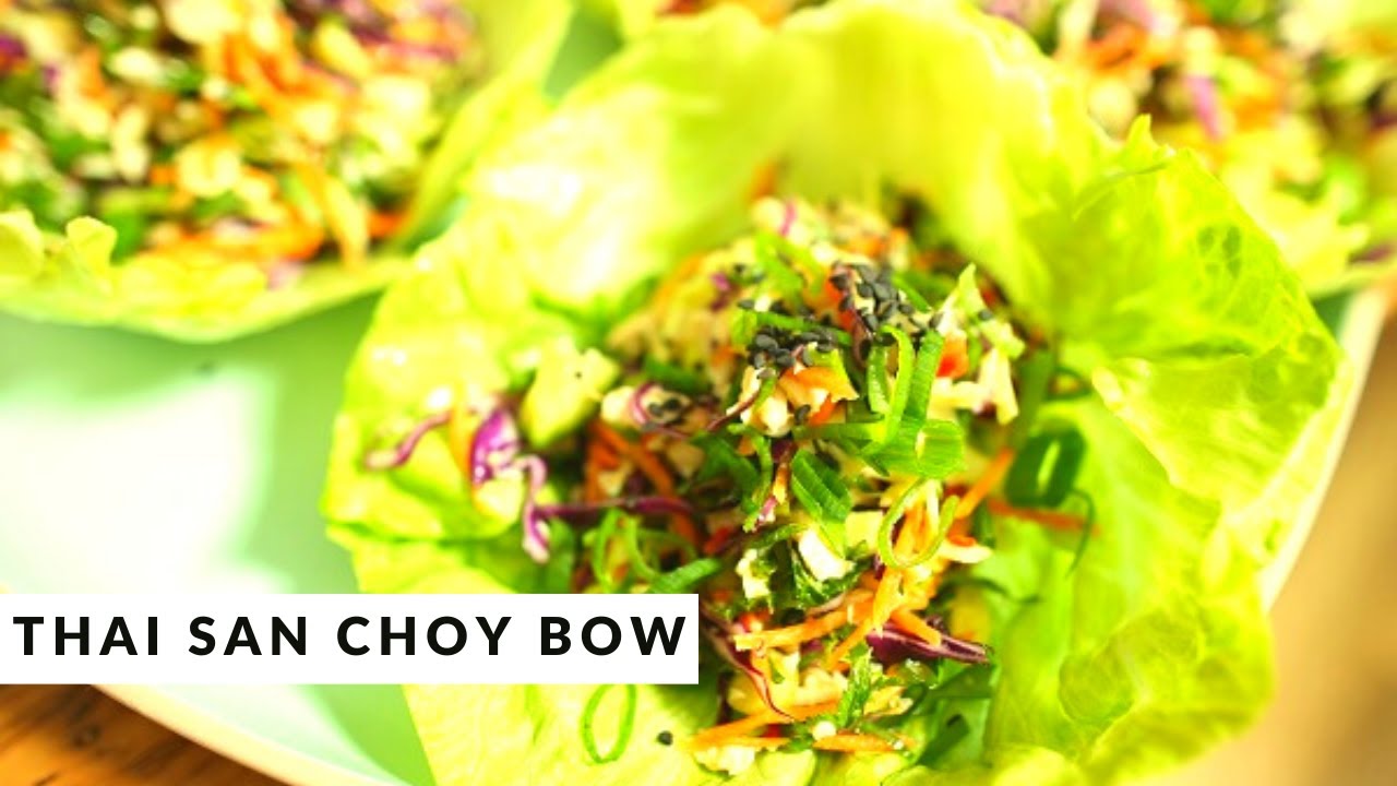 Thai San Choy Bow by Courtney Roulston