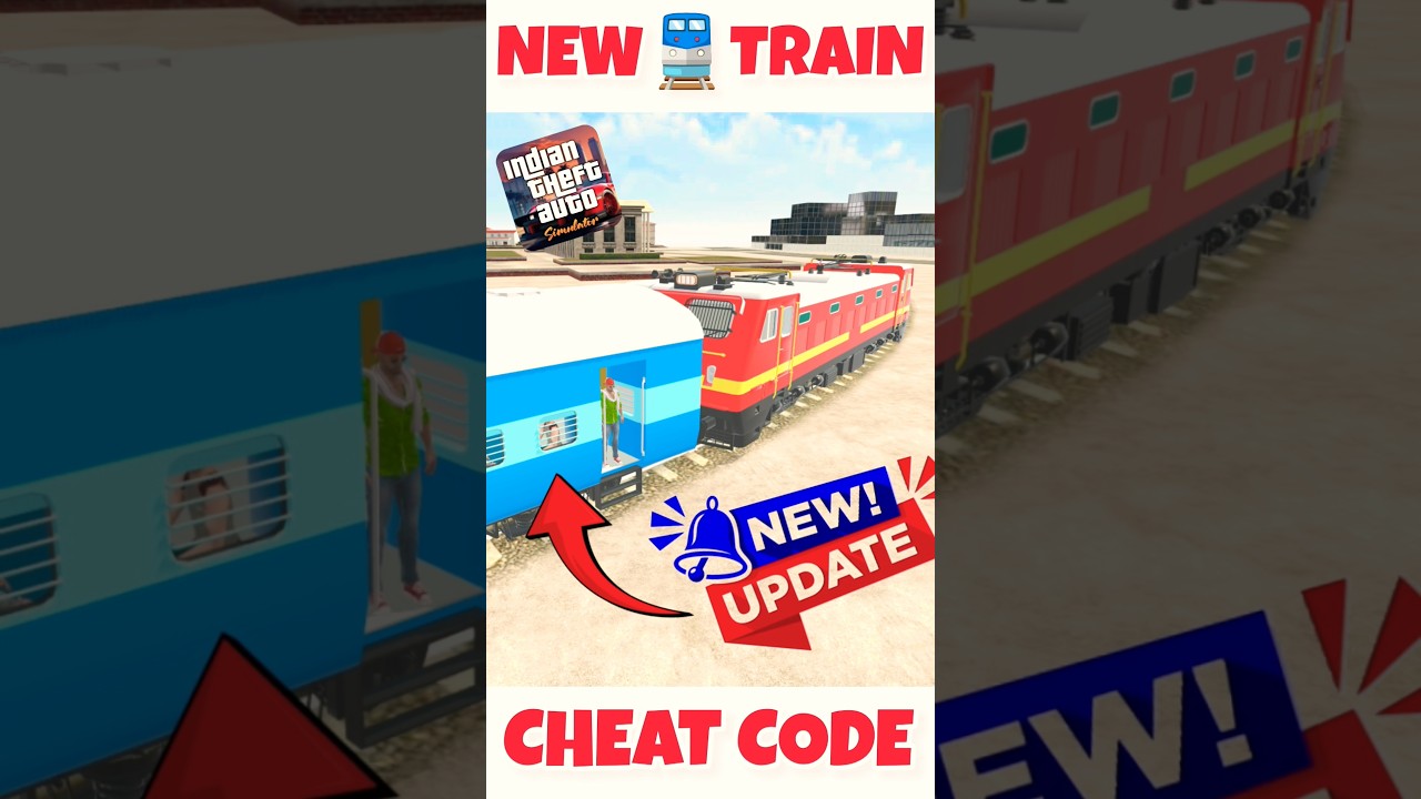 🔥 New Train 🚆 Cheat Code in Indian Theft Auto Simulator | 2025 Update 💯