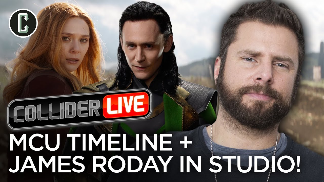 James Roday in Studio & What's the Disney+ Marvel Shows Timeline? - Collider Live #81