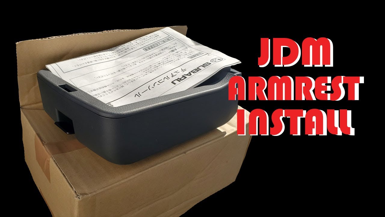 Subaru JDM Dual Console Armrest Extension for the WRX