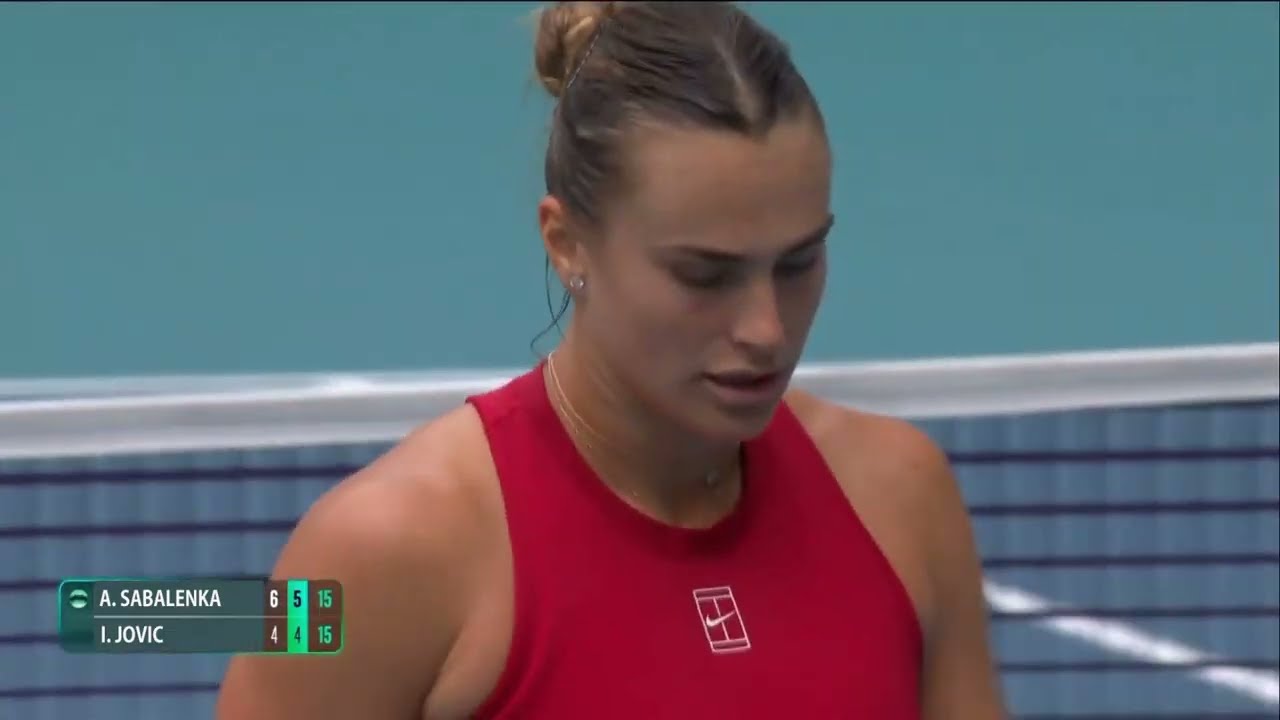 Aryna Sabalenka vs Iva Jovic | The Queen Asserts Absolute Power | The Pre-Australian 2026 Meeting