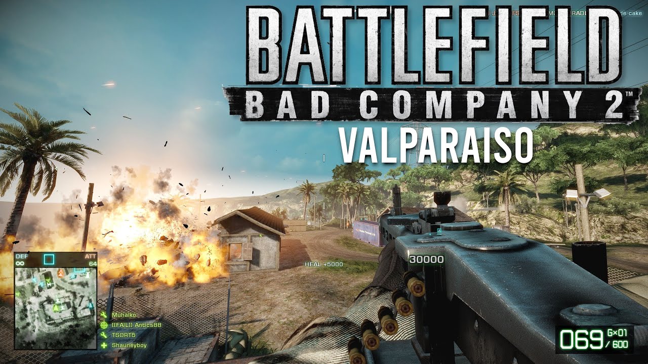 Battlefield Bad Company 2 Valparaiso Rush In 2021 | 4K
