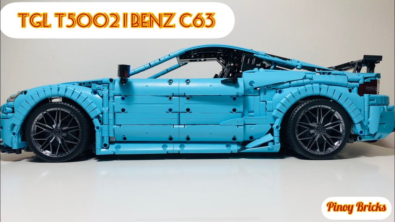 Benz C63 I LEGO Compatible (TGL T5002 MOC): Speed Build