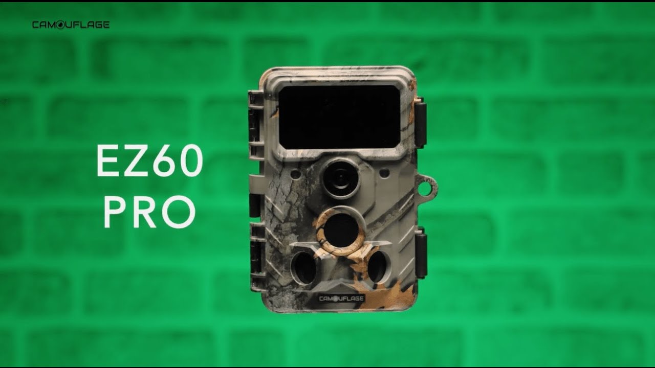 Product Video Camouflage EZ60 Wildcamera - English