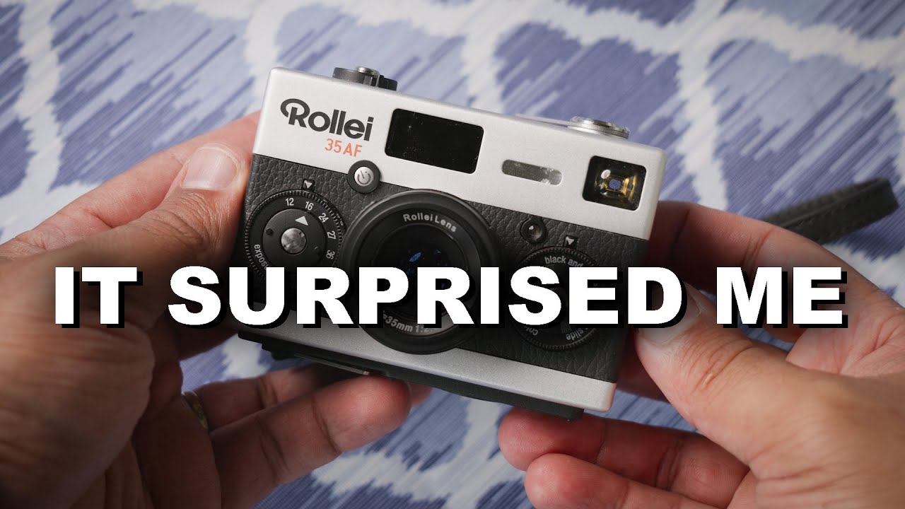совершенно новая пленочная камера ... Rollei 35AF полный обзор