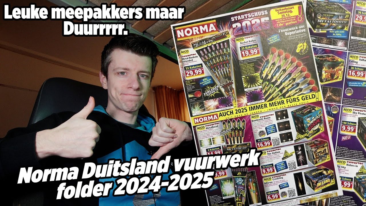 NORMA DUITSLAND VUURWERK FOLDER 2024-2025