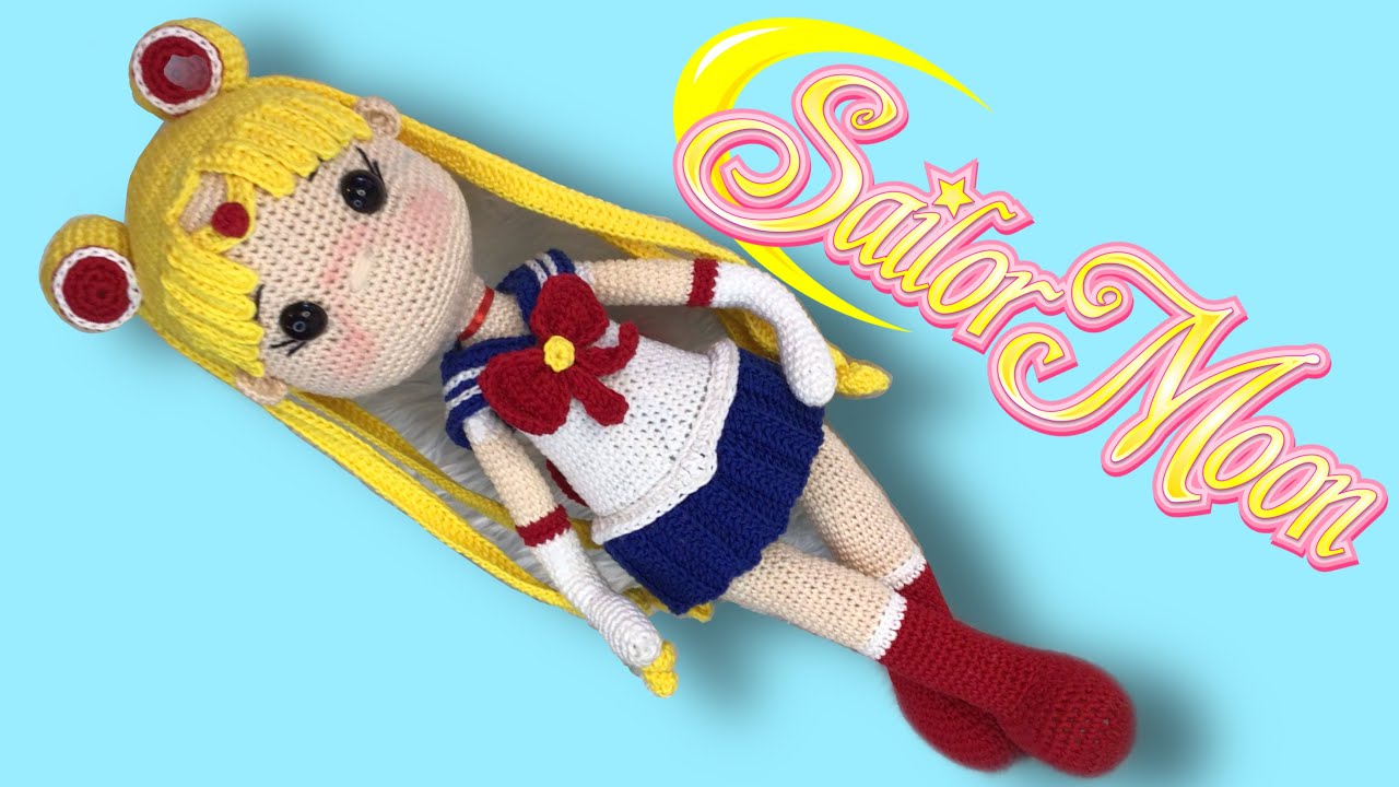 Sailor Moon  Amigurumi | Parte 1 (SUBS 🇺🇸🇧🇷) #sailormoontejida #sailormooncrochet #sailormoon