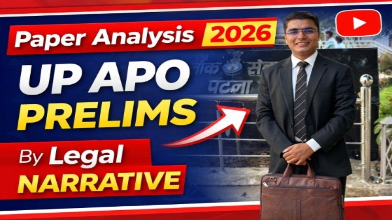 UP APO PRELIMS PAPER ANALYSIS GK/GS BY Legal Narrative #apo #upapo #answerkey