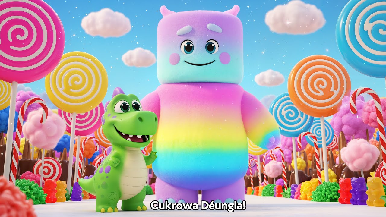 “Wielki Dino Show w Cukrowej Dżungli!”