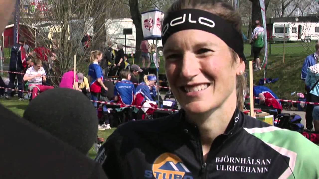 Simone Niggli inf&ouml;r Tiomila 2011