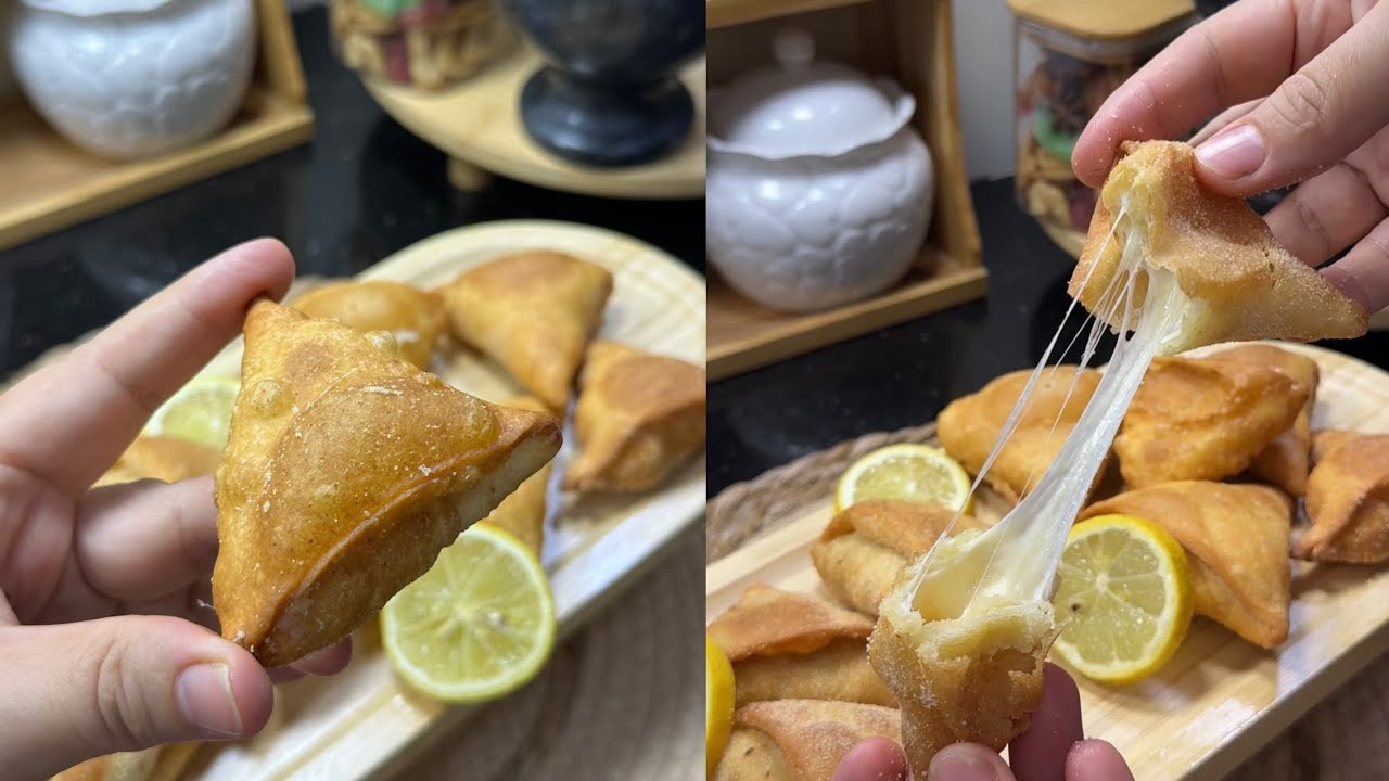 #ترند مملحة تونسية😋مختلفة تماما على لمملحات تاعنا😍خفيفة منفخة ومنبلة😮بحشو بزاف بنين وخفيف👌اسهل مملحة
