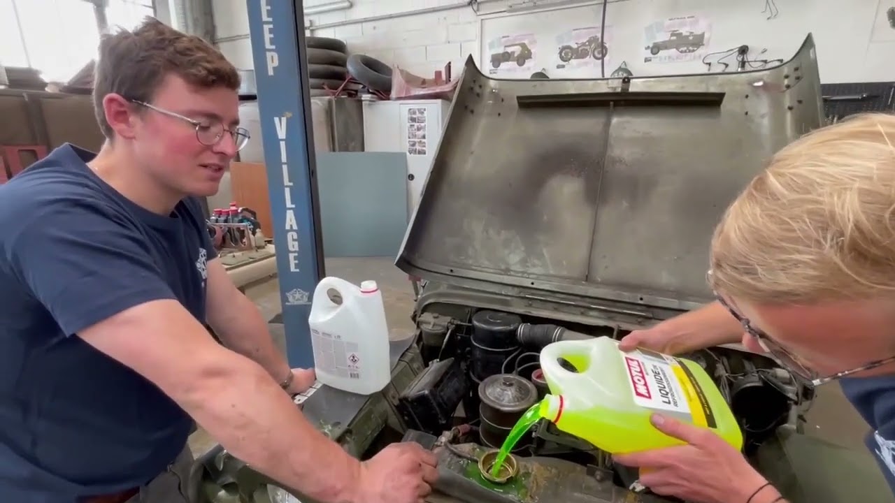 D-Day 78e 🎖 Durites moteur de la Jeep Ep.3 #JeepVillage