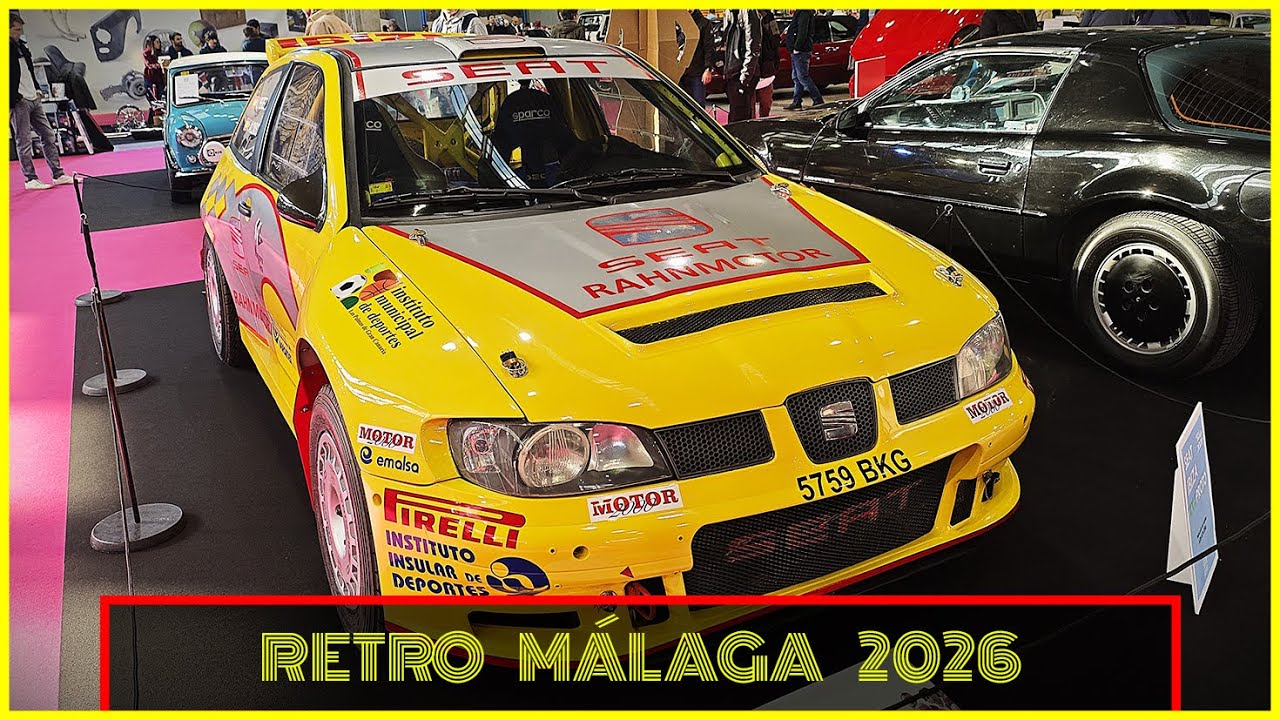 RETRO MÁLAGA 2026 // UNA DE LAS MEJORES EXPOSICONES DE COCHES CLÁSICOS Y ÚNICOS DE ESPAÑA
