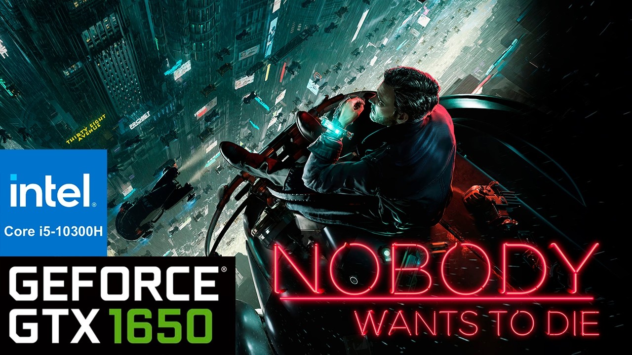 Nobody Wants to Die - i5 10300H, GTX 1650 | Тест FPS, Низкие, Средние, Высокие, FSR 3
