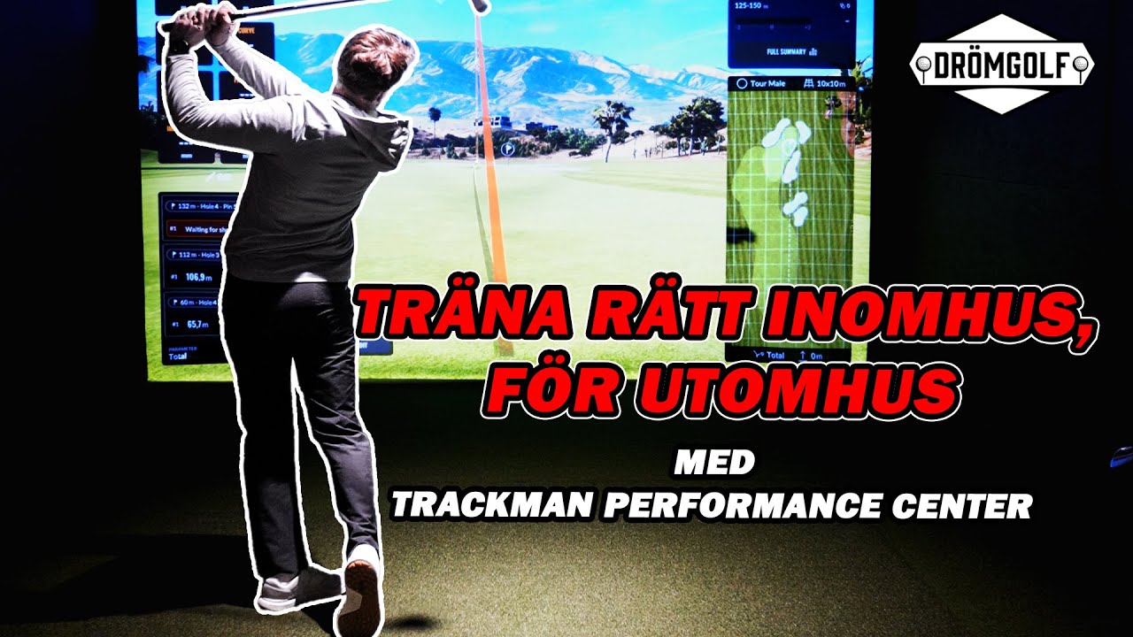 Så Ska Du Träna Inomhus Med Trackman Performance Center | MJ Acad.