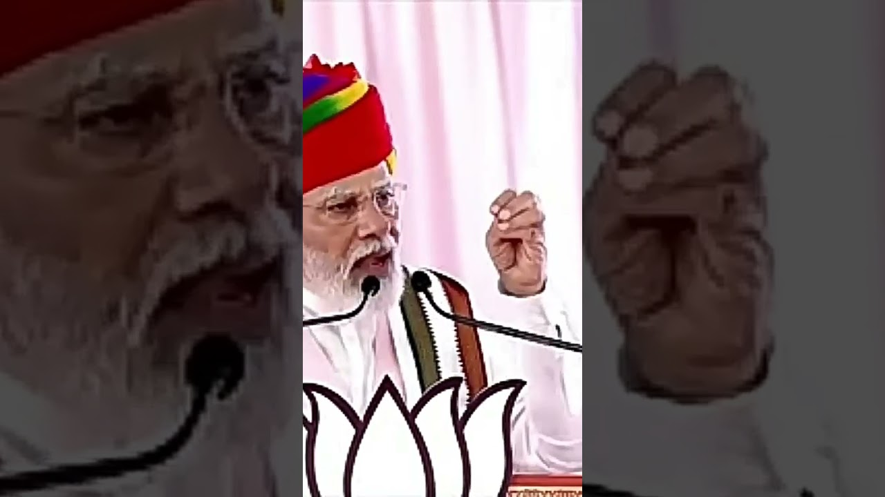 PM Modi Live 🛑 Addresses public meeting in Ajmer Rajasthan I 