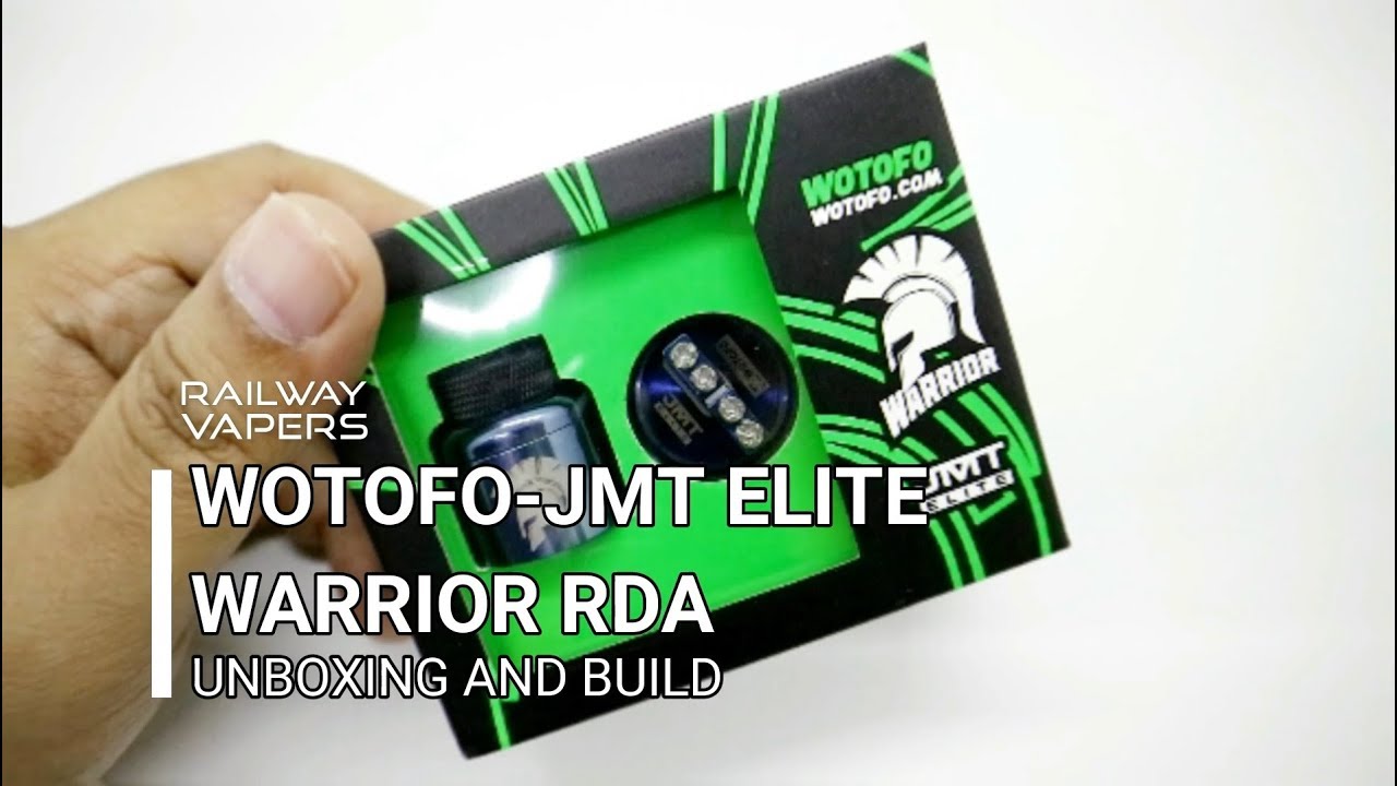 WOTOFO JMT ELITE WARRIOR RDA UNBOXING AND BUILD INDONESIA