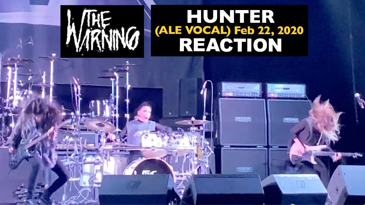 Brothers REACT to The Warning: Hunter (Ale vocals) Feb 2020