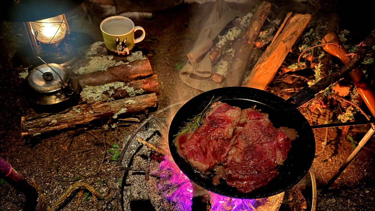 熊が出そうなソロキャンプ