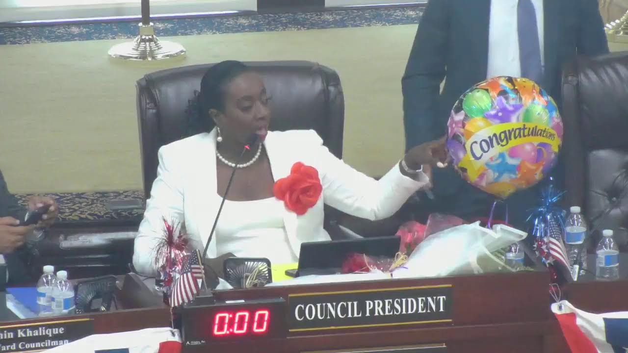 Paterson NJ - July 1, 2025 - City Council Re-Organization Meeting