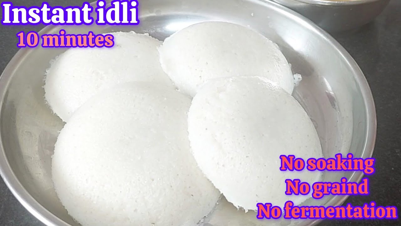 Instant Rawa Idli Recipe in 10 Mins - No Soaking, No Grinding & No Fermentation #viralvideo