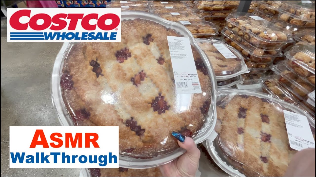 ASMR Gum Chewing Costco Walk Through | Whispered Voice Over