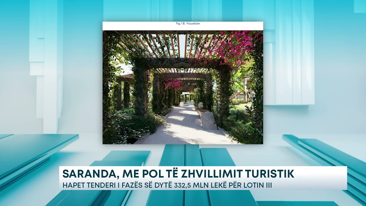 Saranda, me Pol të Zhvillimit Turistik/ Hapet tenderi i fazës së dytë 332,5 mln lekë për lotin III